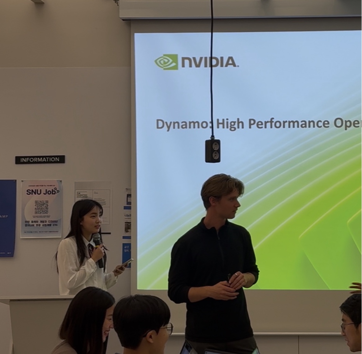 Presenting at NVIDIA event